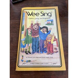 Vtg 1977 Wee Sing Children's Songs & Fingerplays Music Book Pam Beall Susan Nipp